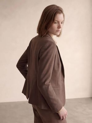 ​Slim-fit textured jacket