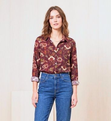 Floral print shirt
