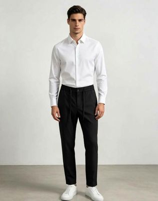 Chino pants in technical fabric