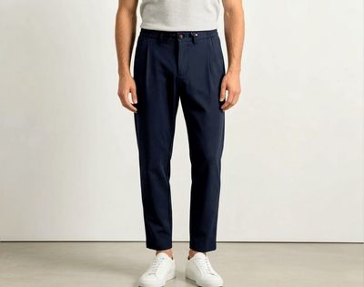 Chino pants in technical fabric
