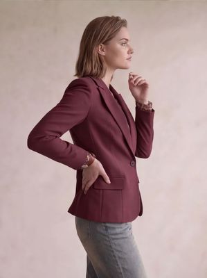 ​Slim-fit Milano knit jacket