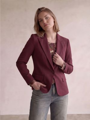 ​Slim-fit Milano knit jacket