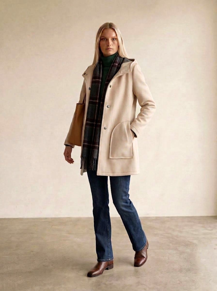 ​Neoprene jacket with a hood