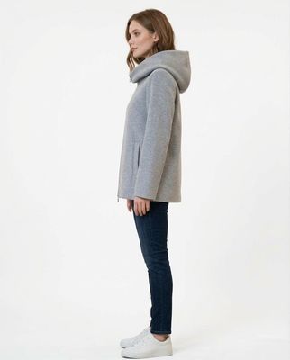 ​Short coat with a hood
