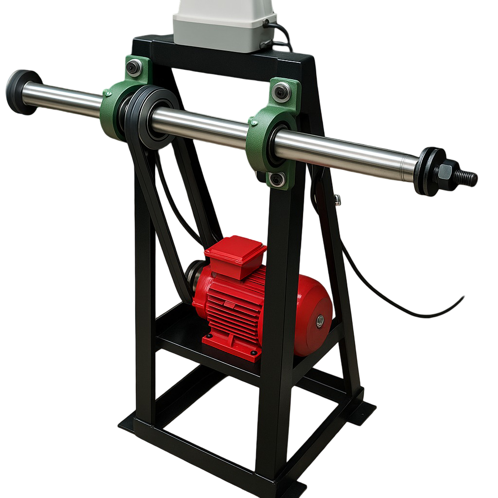 Pulidor fijo o Baquestán Industrial 5,5 HP – Motor Trifásico con Transmisión por Poleas
