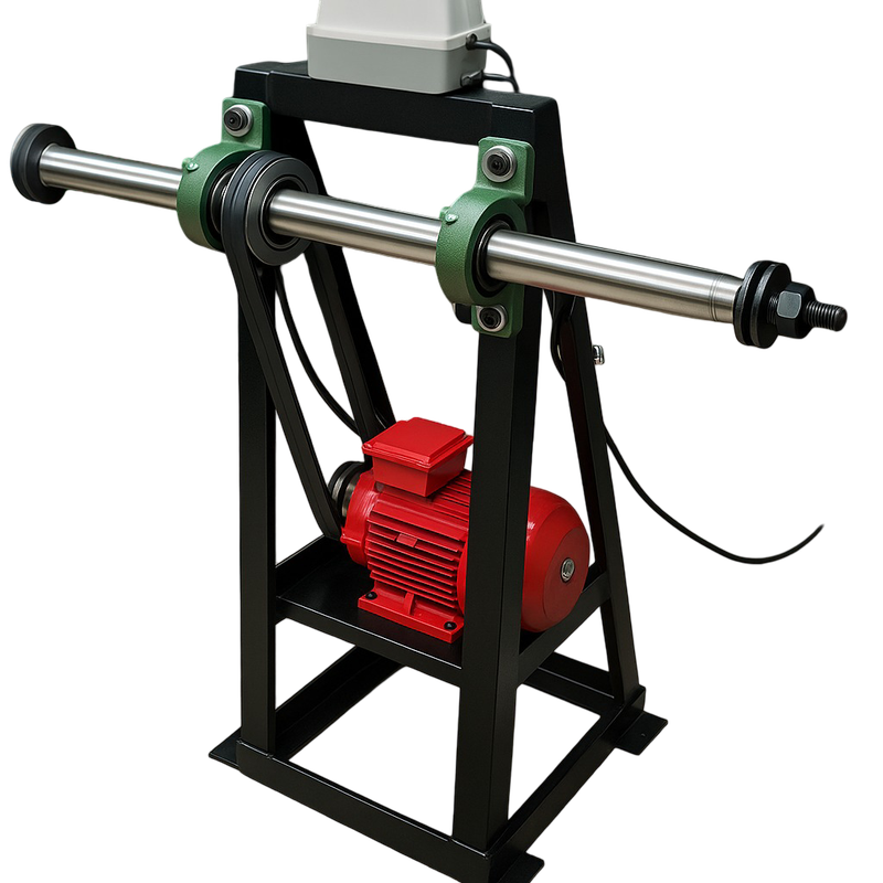 Pulidor fijo o Baquestán Industrial 5,5 HP – Motor Trifásico con Transmisión por Poleas