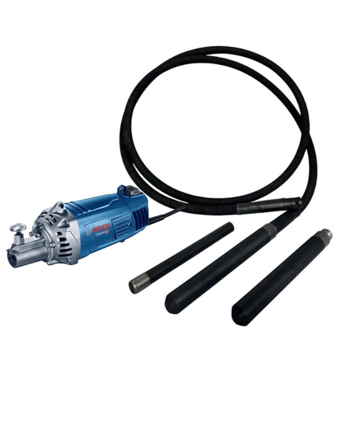 VIBRADOR DE CONCRETO BOSCH CON UNIDAD VIBRATORIA DE 38 MM X 4 MTRS
