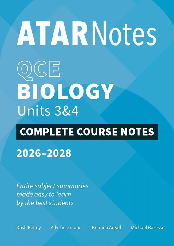 ATARnotes Biology 3&amp;4