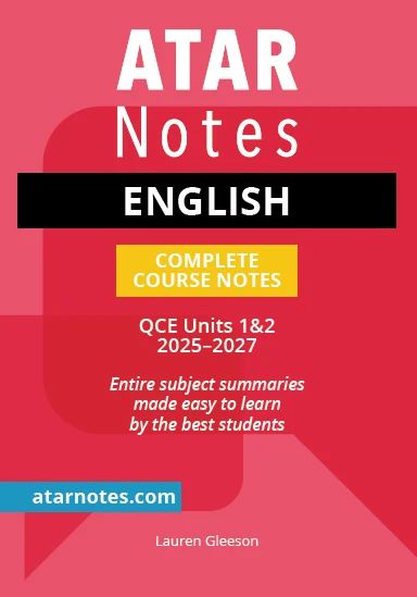 ATARnotes English 1&amp;2