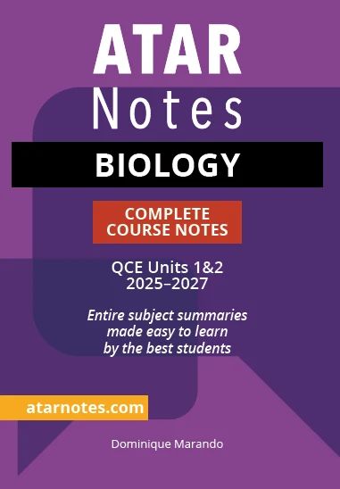 ATARNotes QCE Complete Course Notes: Biology 1&amp;2