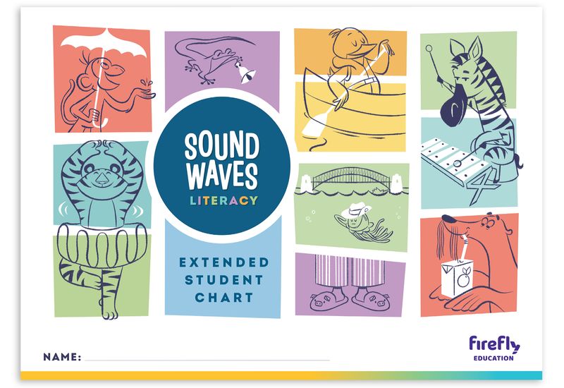 Sound Waves Extended Student Desk Chart