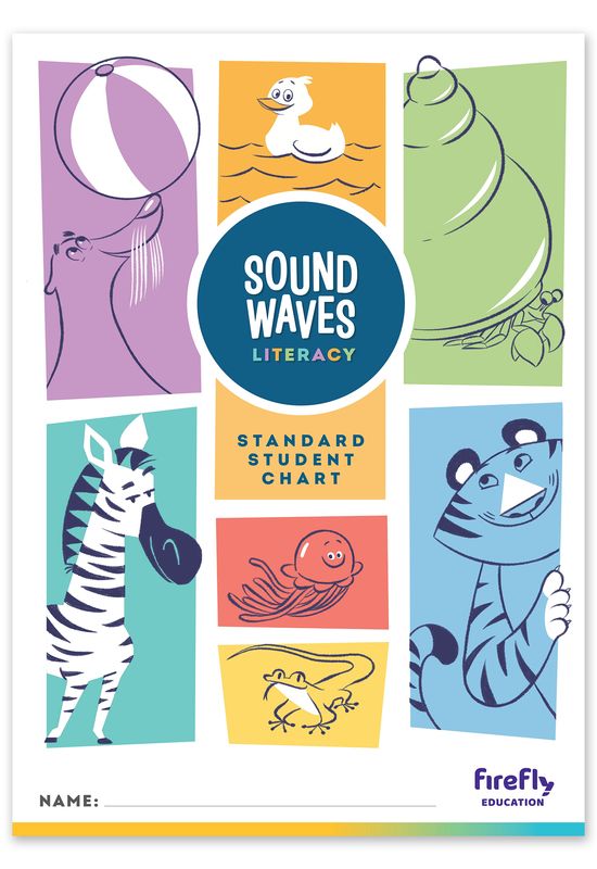 Sound Waves Standard Student Desk Chart