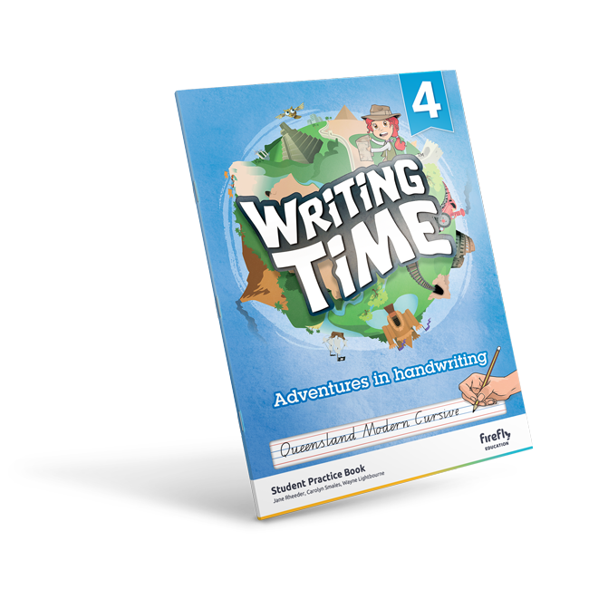 Writing Time QLD Student Practice Book 4