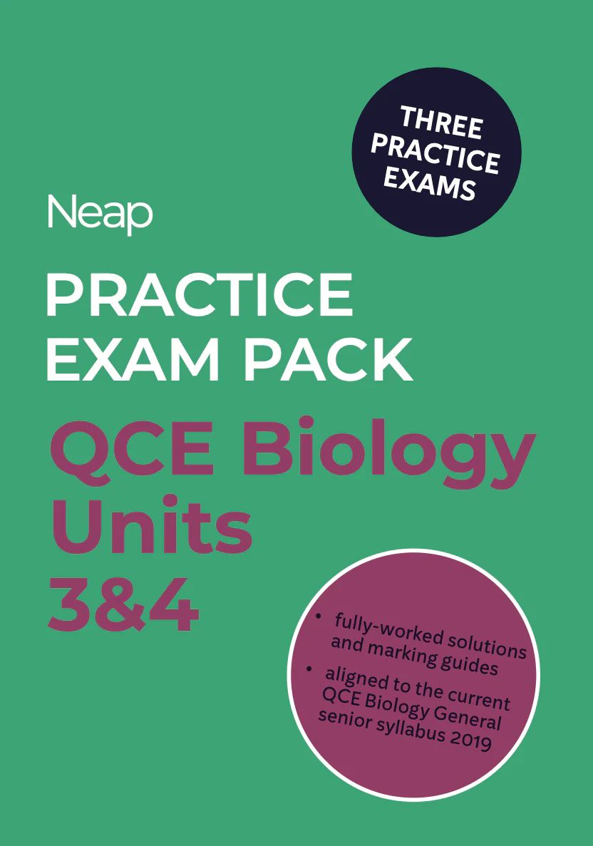 Neap Practice Exam Pack QCE Biology 3&amp;4