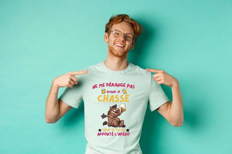 Ne me dérange pas quand je chasse sauf si tu a apporté l'apéro