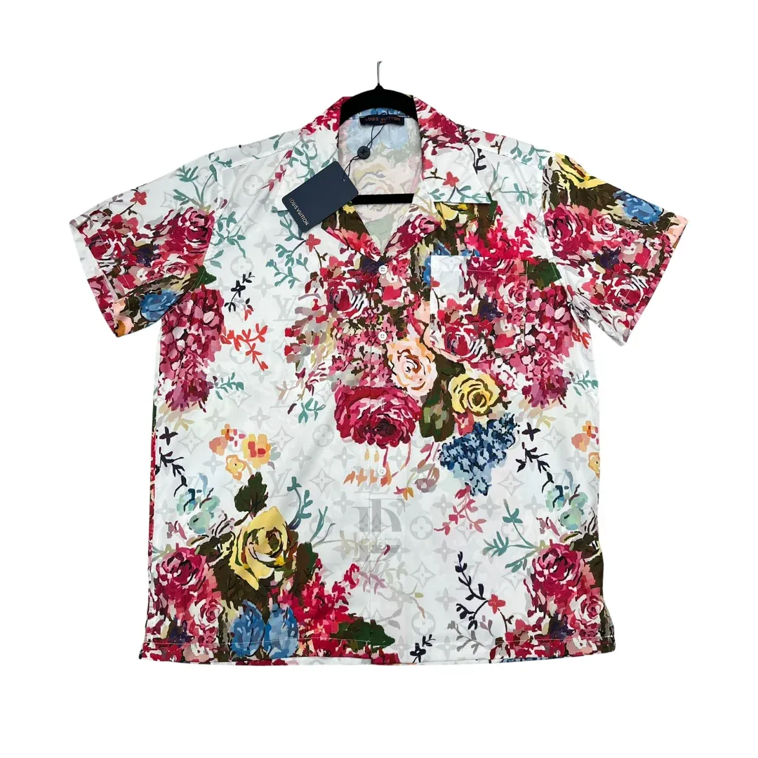Louis Vuitton Printed Short-Sleeve Shirt
