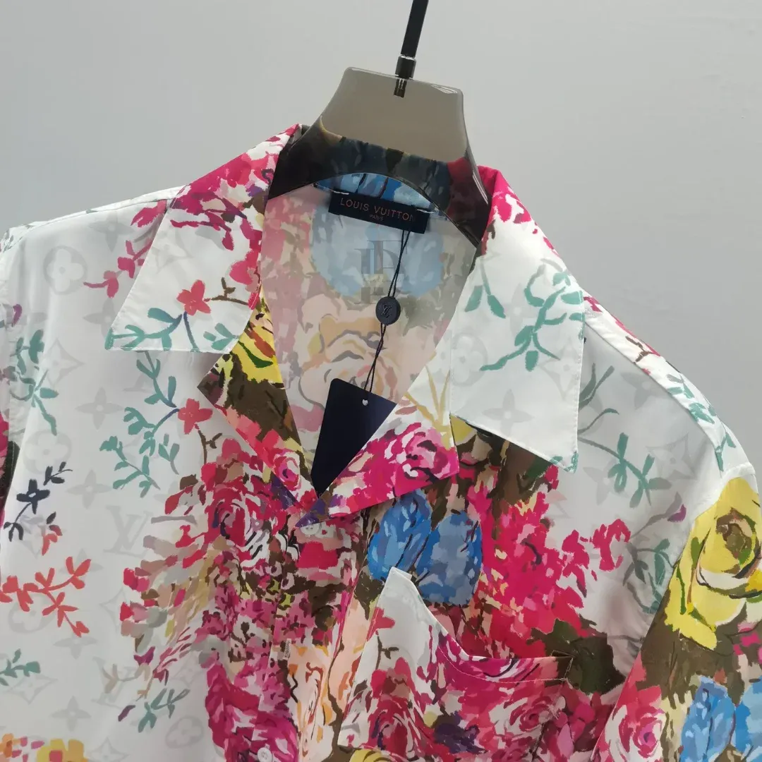 Louis Vuitton Printed Short-Sleeve Shirt