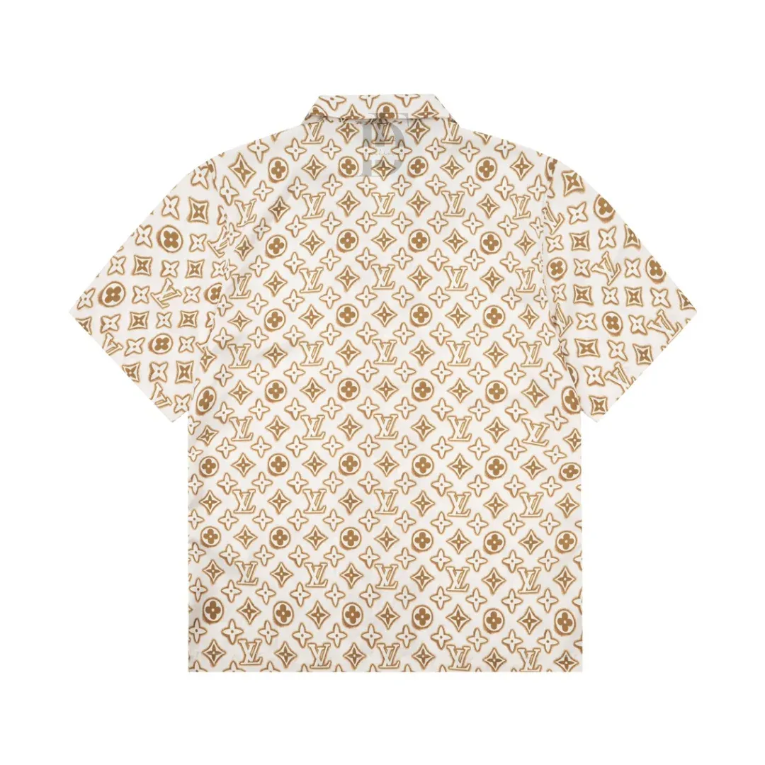 Louis Vuitton Printed Short-Sleeve Shirt