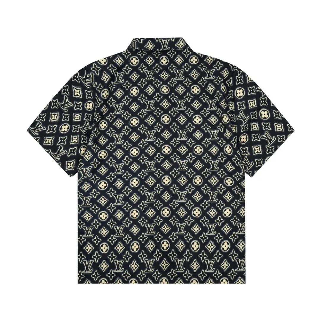 Louis Vuitton Printed Short-Sleeve Shirt
