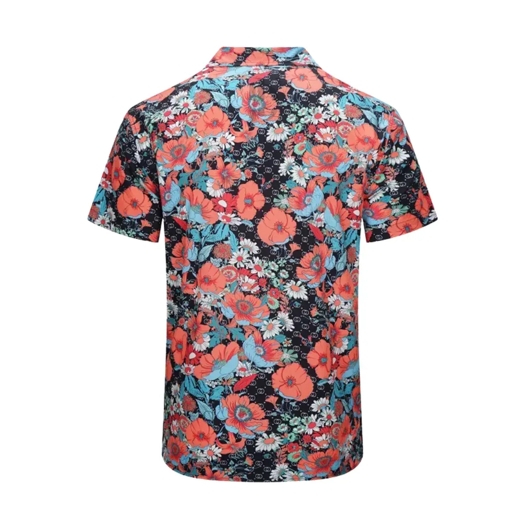 Gucci Printed Short-Sleeve Shirt