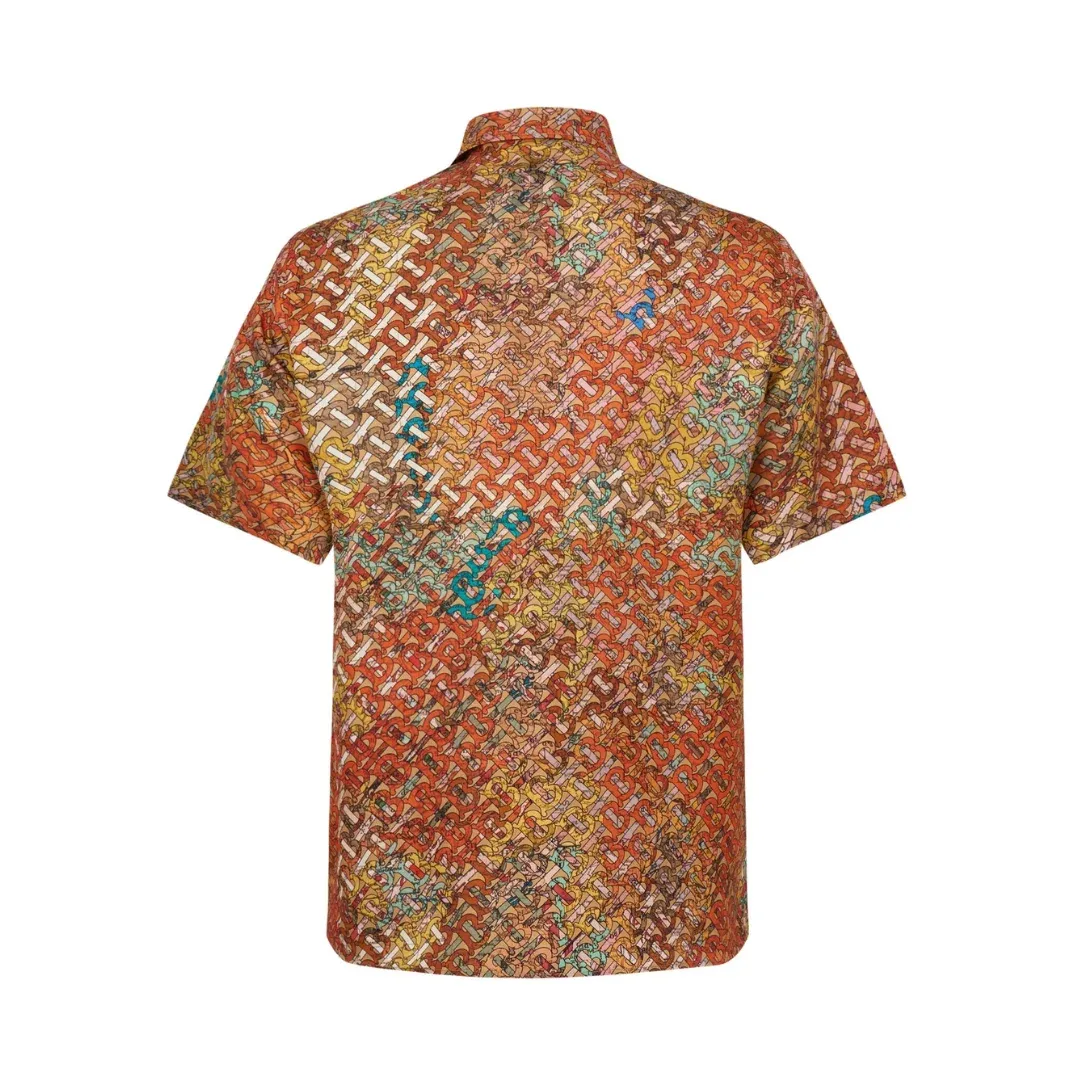 Burberry Printed Short-Sleeve Shirt