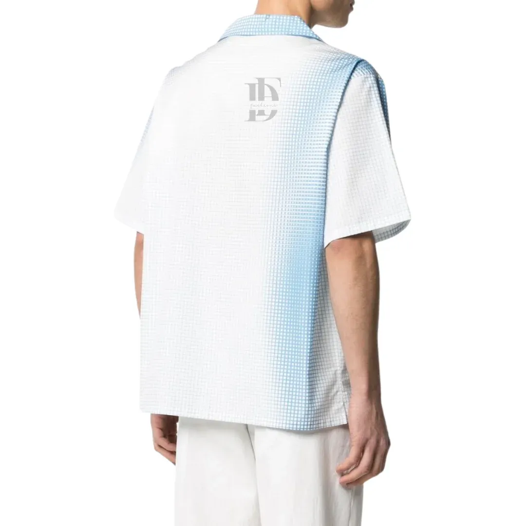 Prada Printed Short-Sleeve Shirt