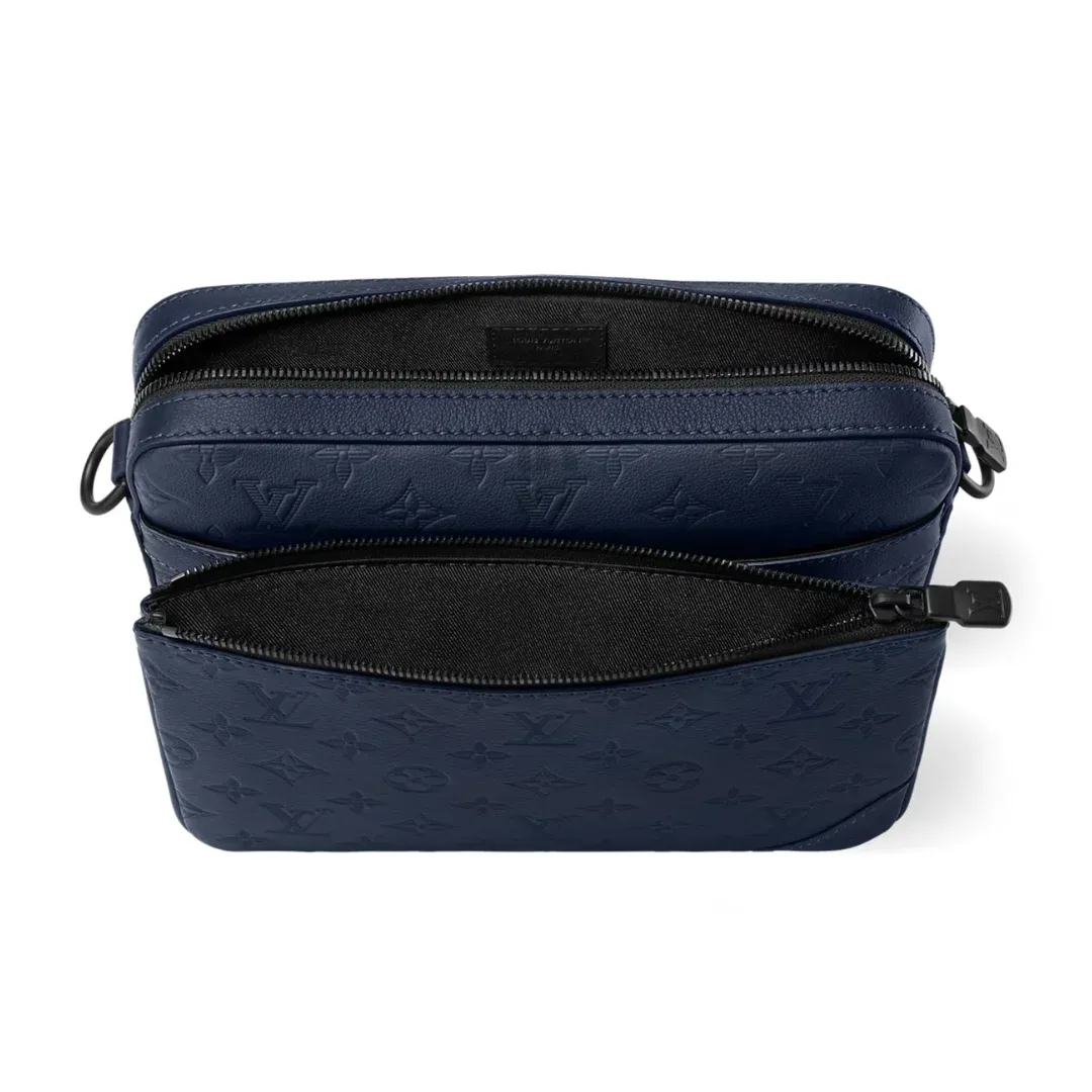 Louis Vuitton Trio Messenger Bag "Monogram Shadow" 3pc