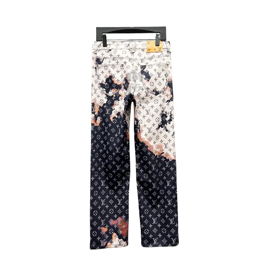 Louis Vuitton Printed Straight Jeans