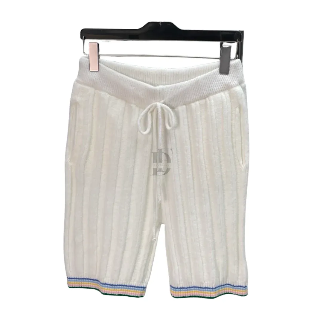 Casablanca Cotton Polo &amp; Shorts Matching Set