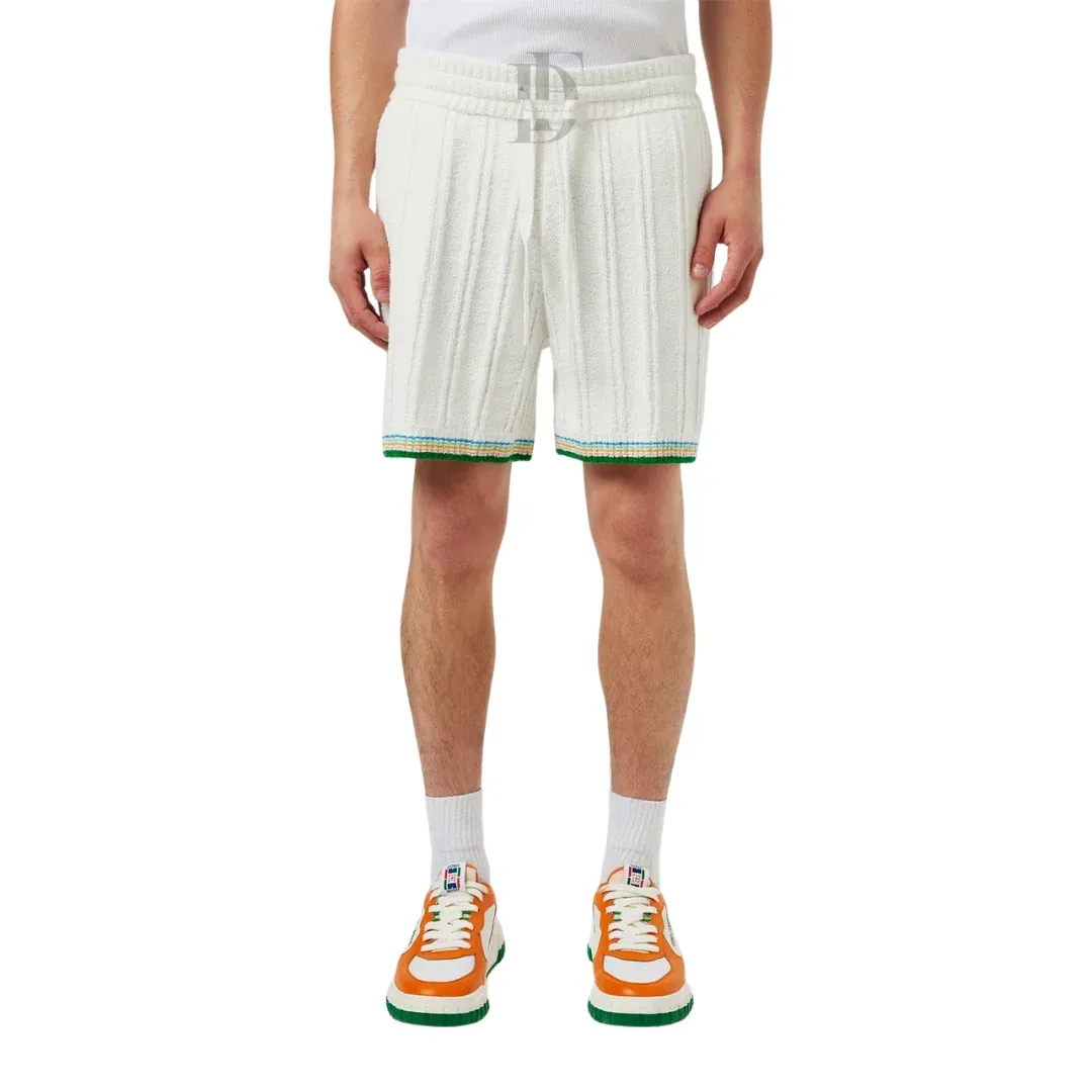 Casablanca Cotton Polo &amp; Shorts Matching Set