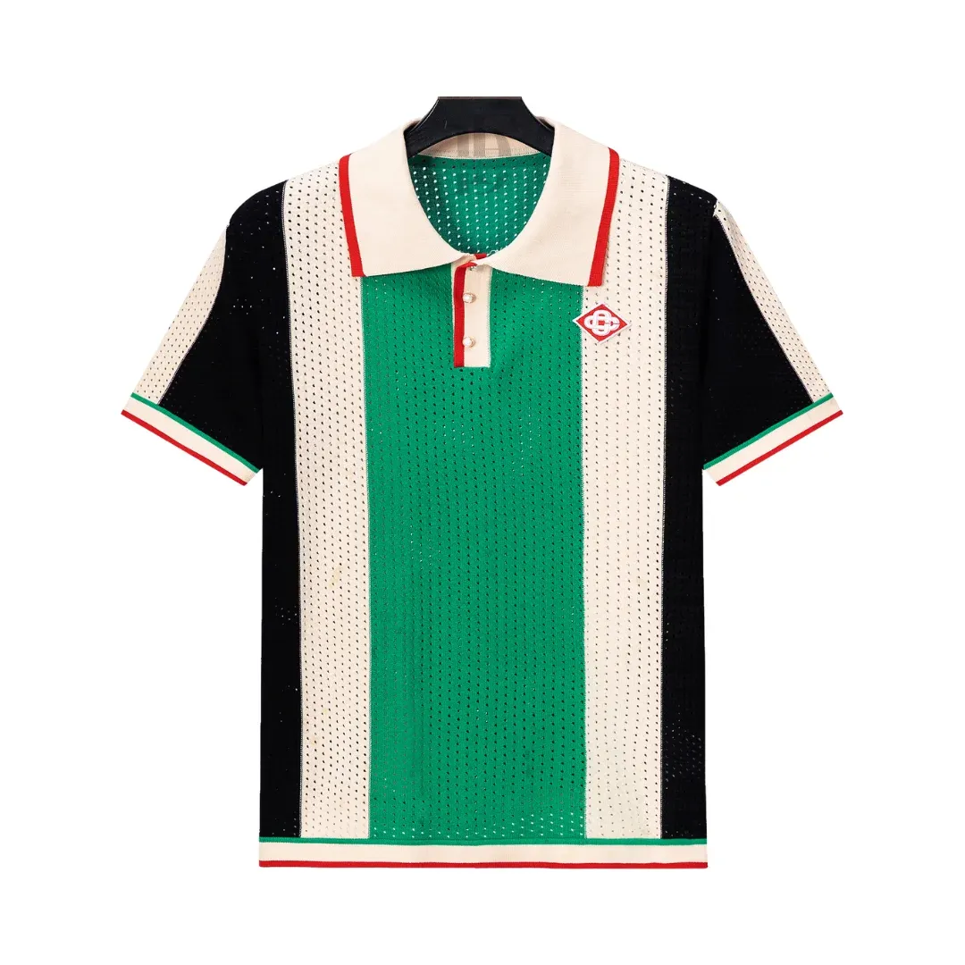Casablanca Netted Polo