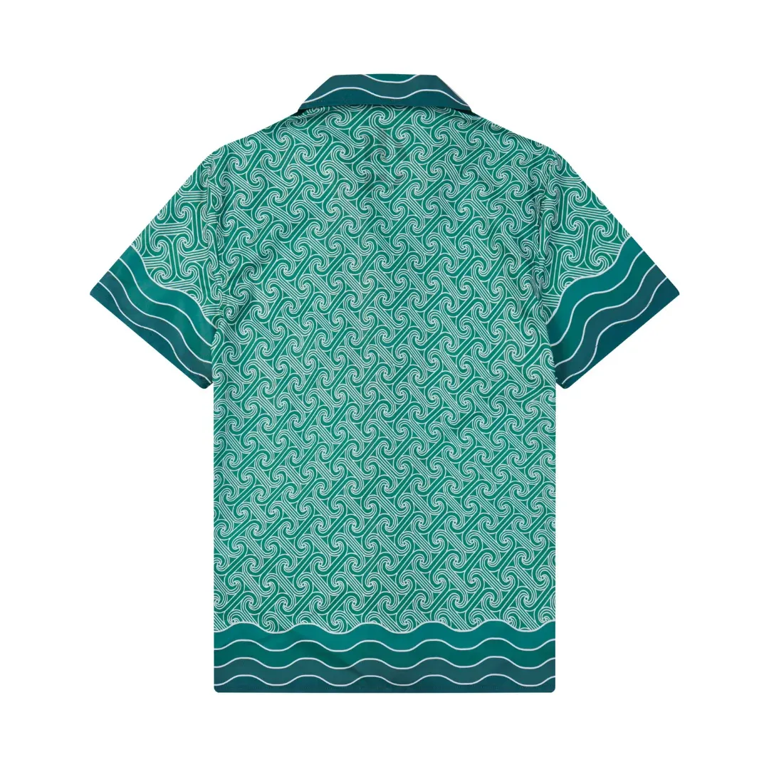 Casablanca Printed Short-Sleeve Shirt