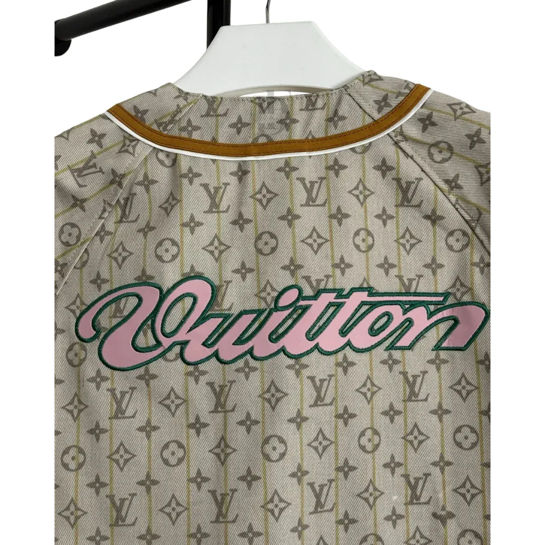 Louis Vuitton Denim Short-Sleeve Shirt