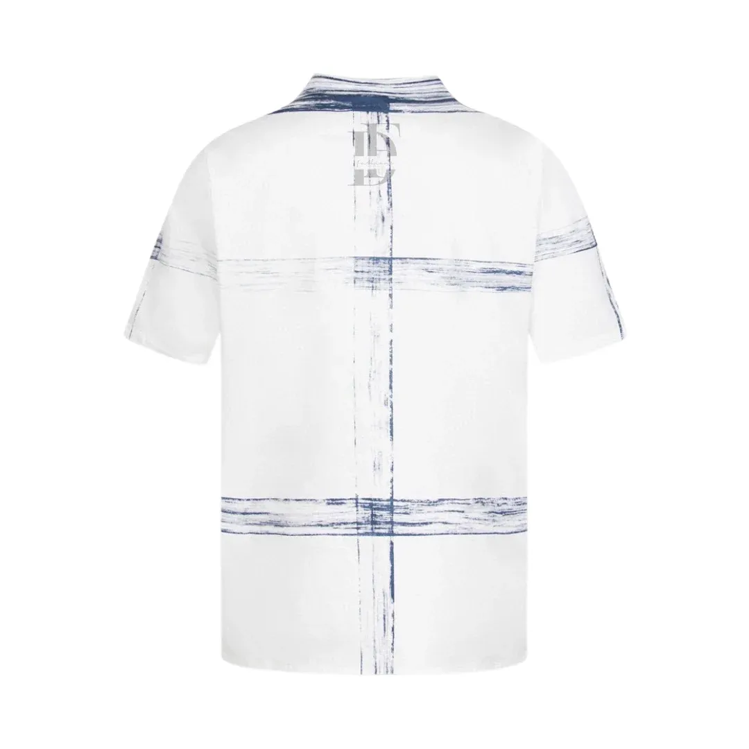Dior Printed Short-Sleeve Shirt