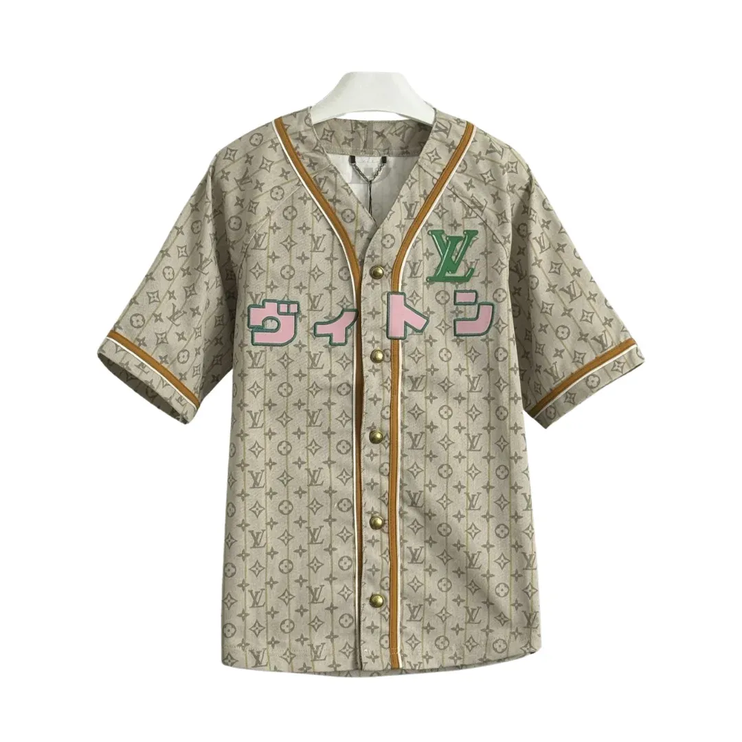 Louis Vuitton Denim Short-Sleeve Shirt