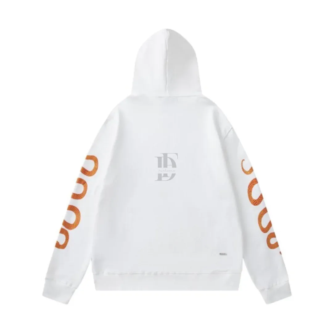 Amiri Pullover Hoodie in White