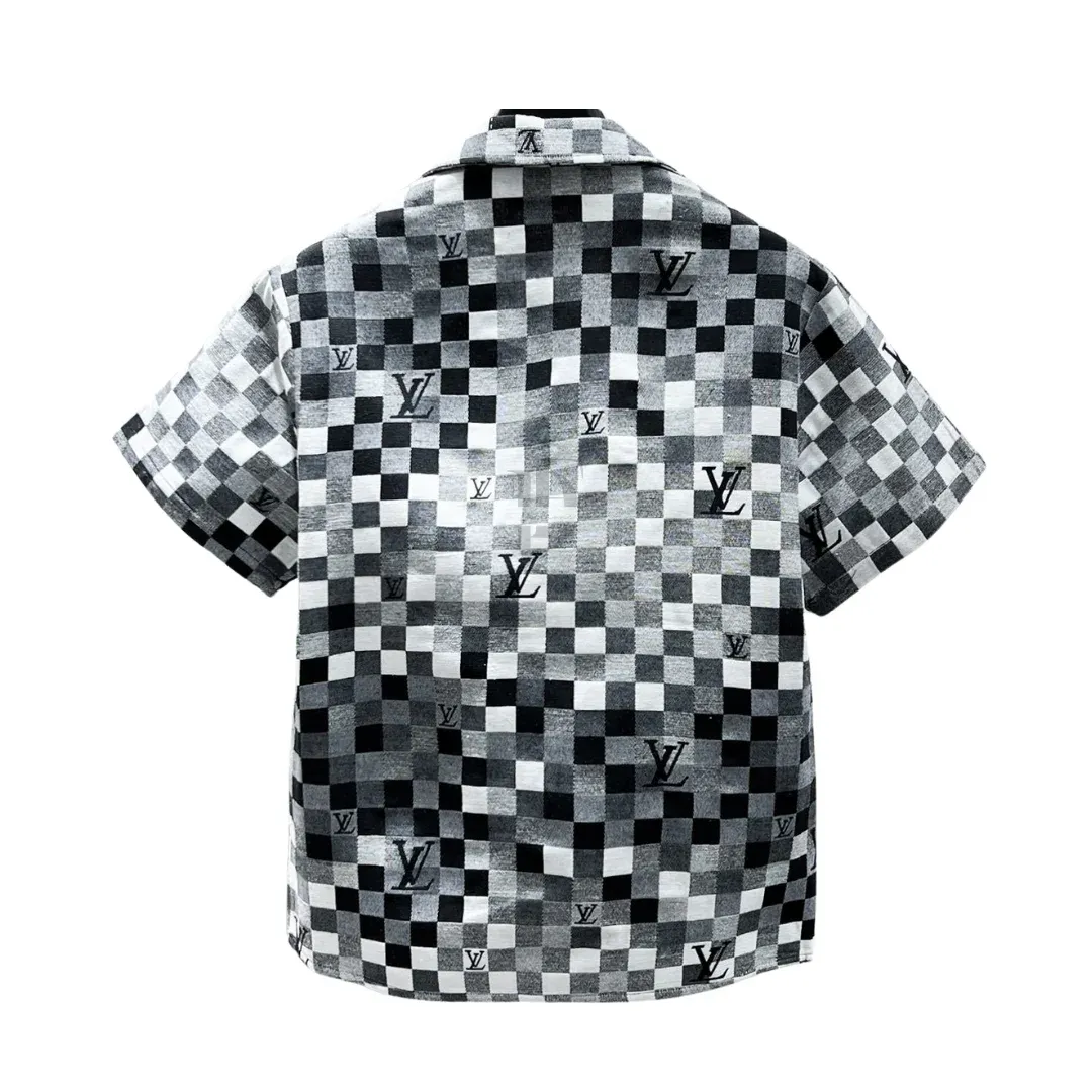 Louis Vuitton Denim Short-Sleeve Shirt