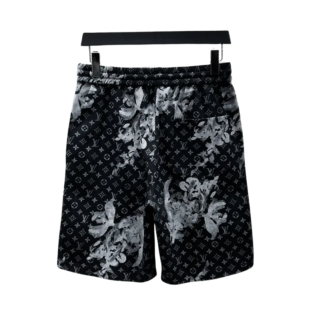 Louis Vuitton Denim Shirt &amp; Shorts Matching Set