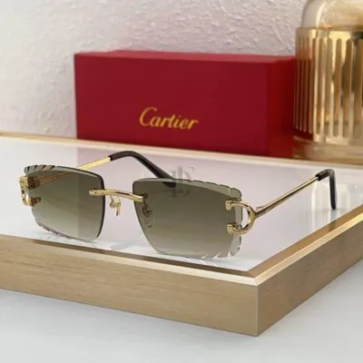 Cartier Rimless Sunglasses