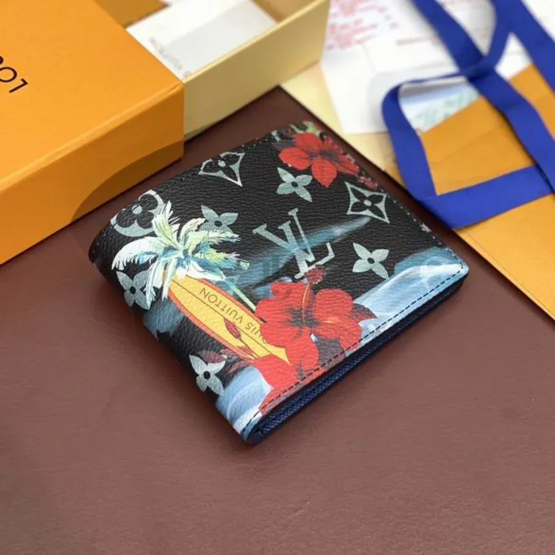Louis Vuitton Bifold Leather Wallet
