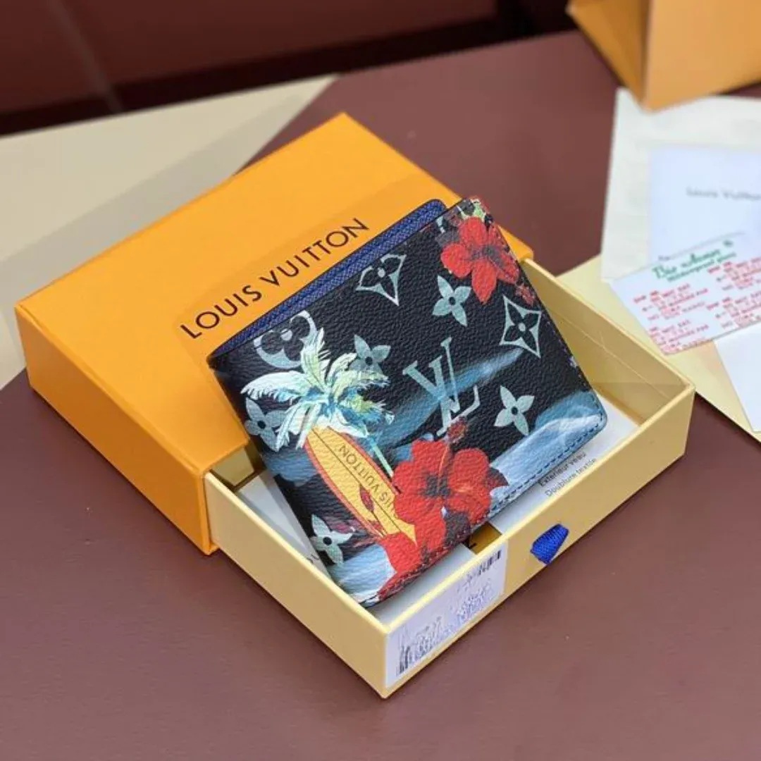 Louis Vuitton Bifold Leather Wallet