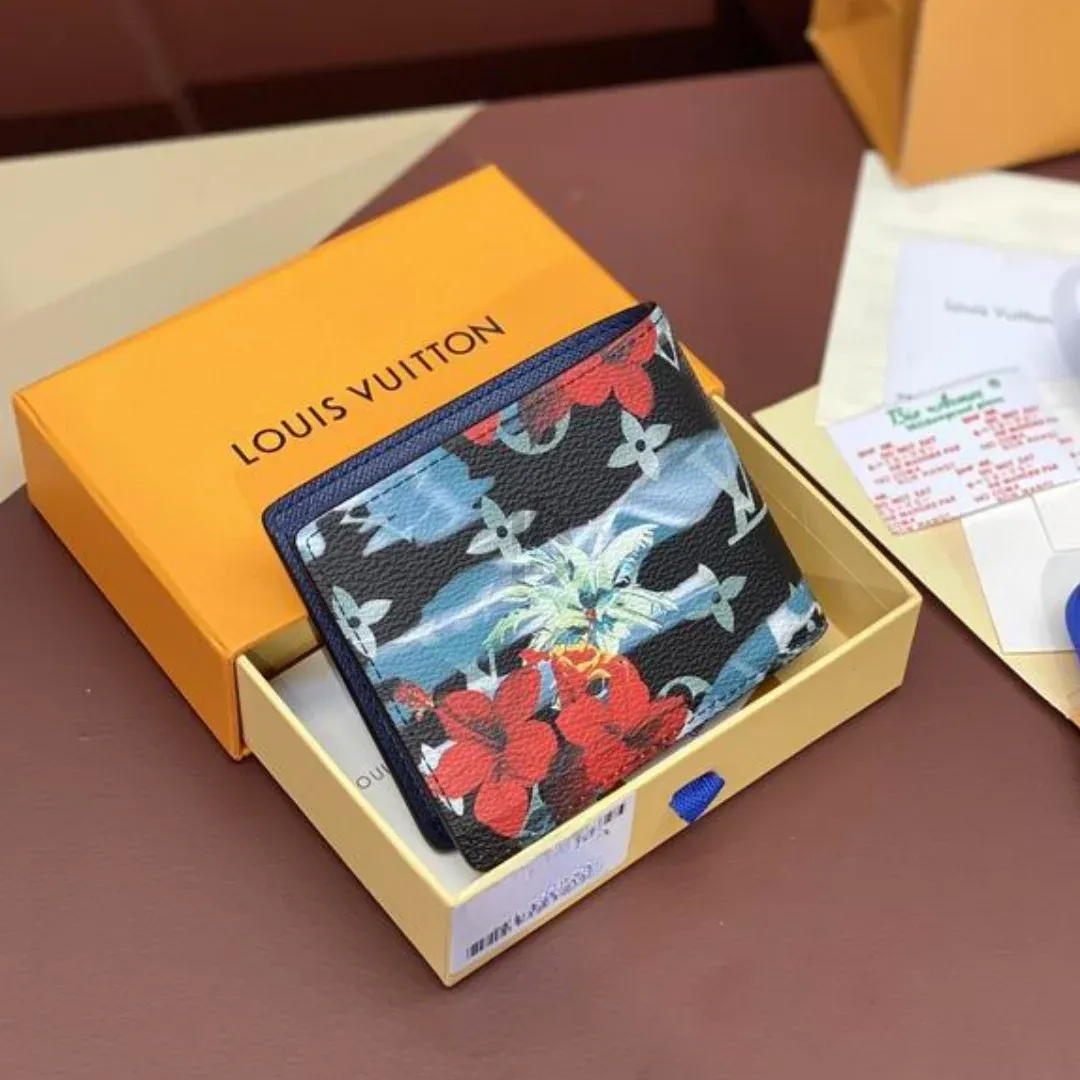 Louis Vuitton Bifold Leather Wallet