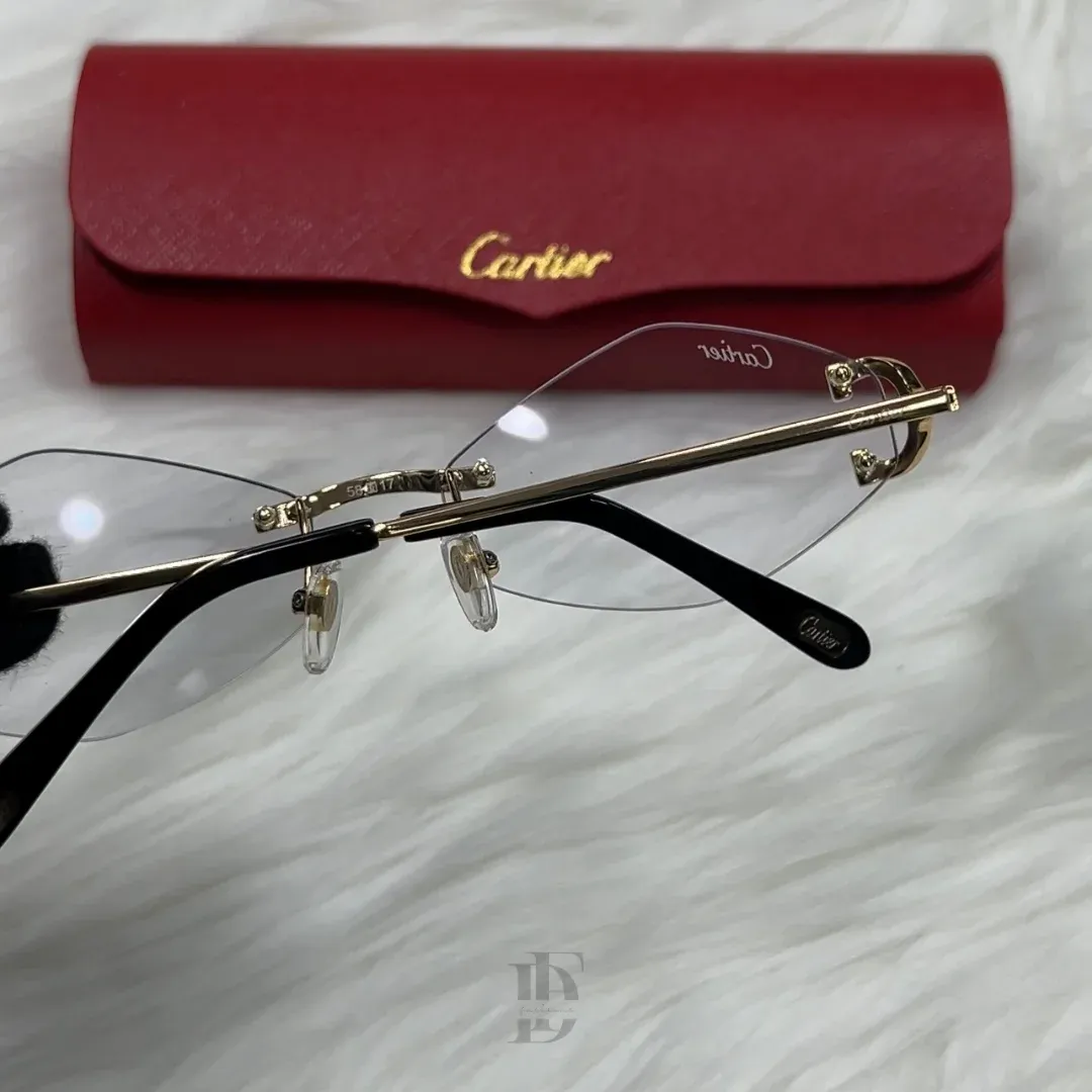 Cartier Rimless Sunglasses