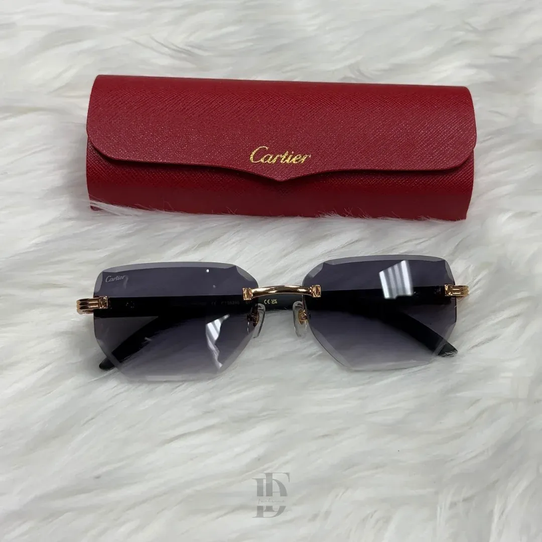 Cartier Rimless Sunglasses