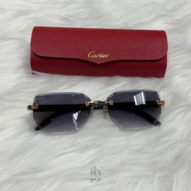 Cartier Rimless Sunglasses