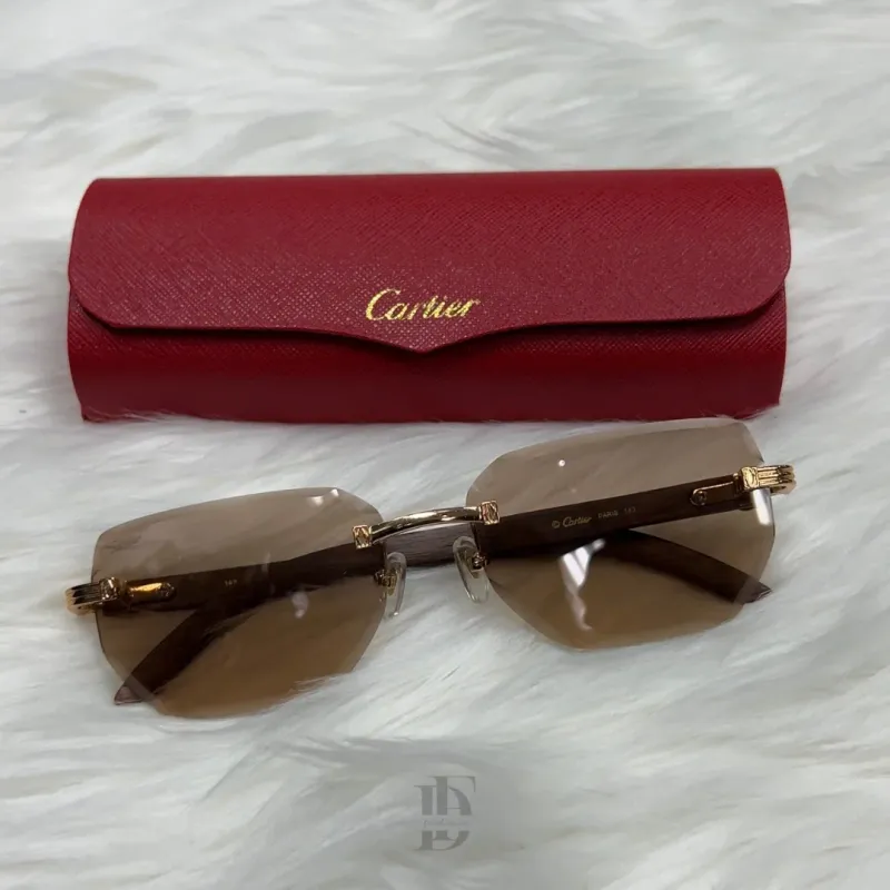 Cartier Rimless Sunglasses