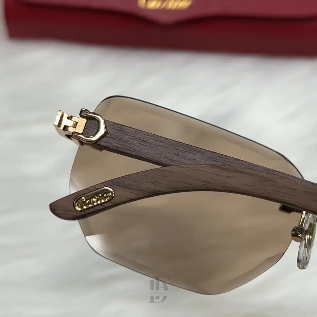 Cartier Rimless Sunglasses