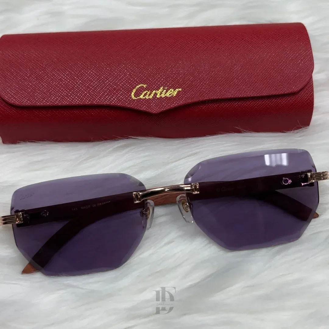 Cartier Rimless Sunglasses