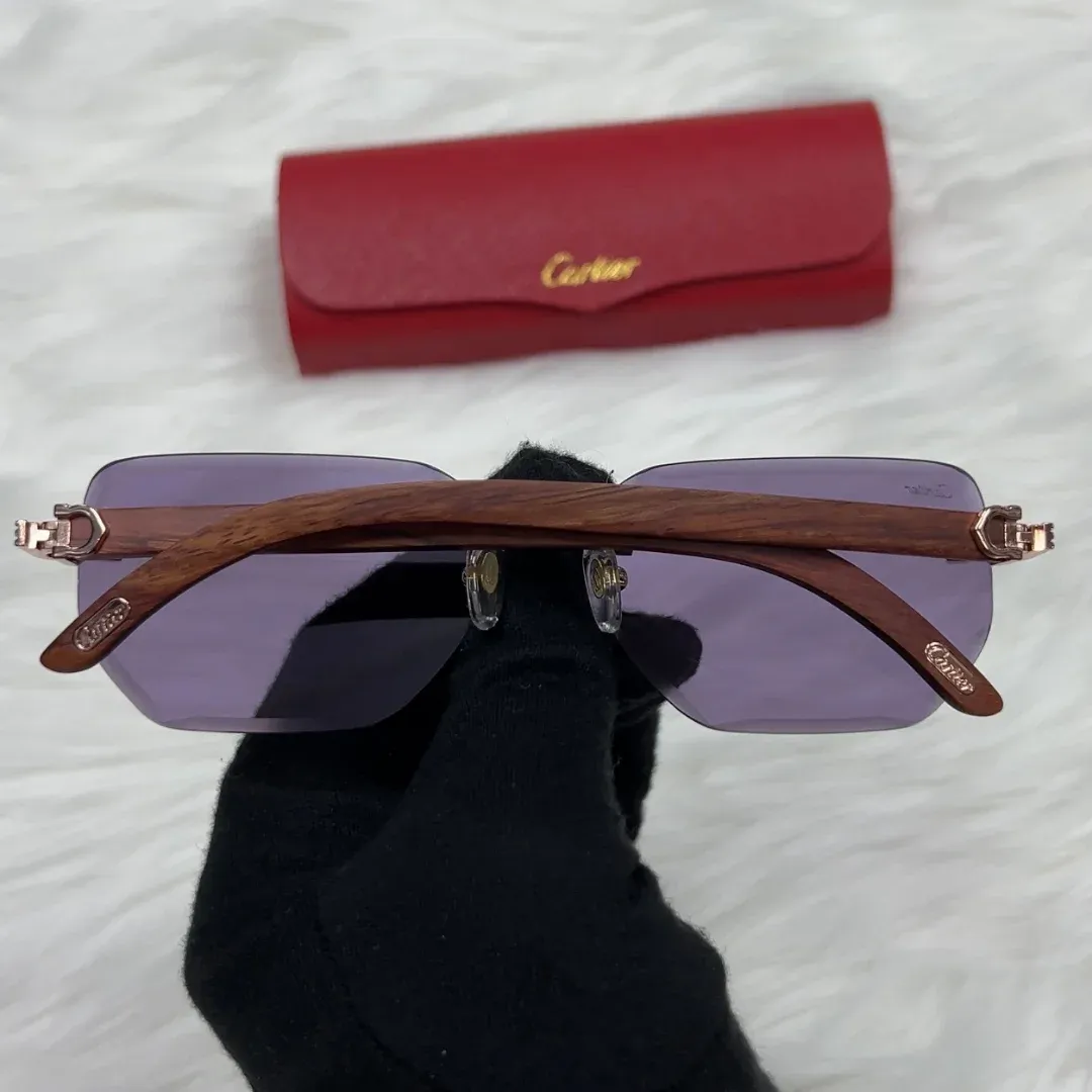 Cartier Rimless Sunglasses