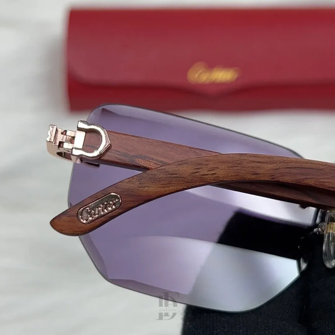 Cartier Rimless Sunglasses